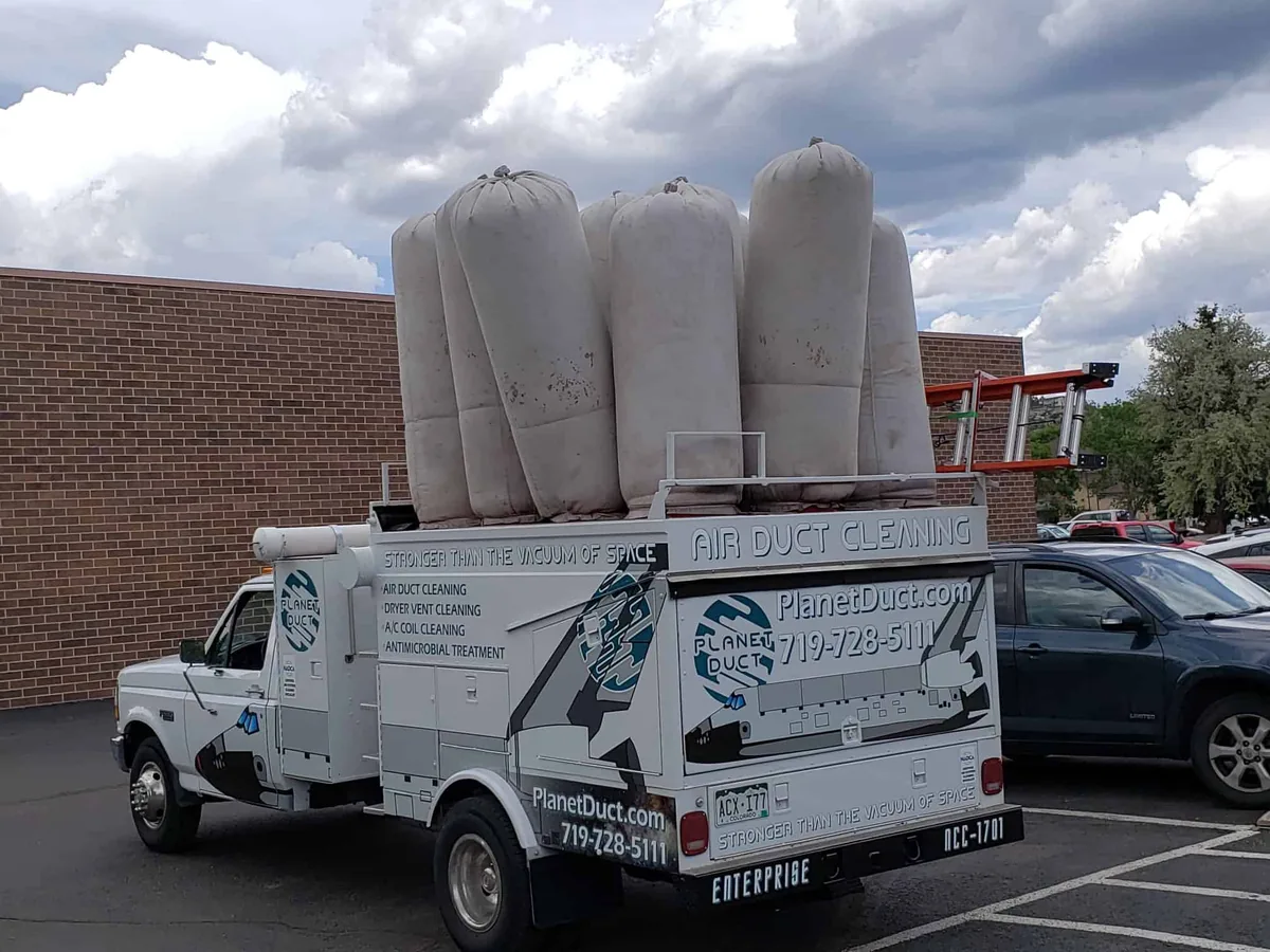 Planet Duct Professional Air Duct Cleaning Truck
