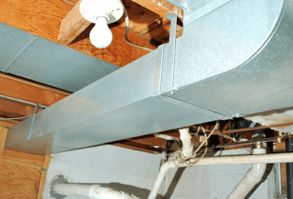 Be sure to check your attic and basement air ducts for leaks